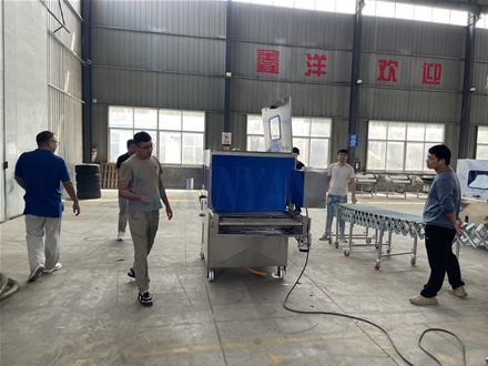 冷鏈消毒機客戶參觀案例現場